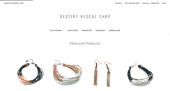 Desktop Screenshot of destinyrescueshop.com